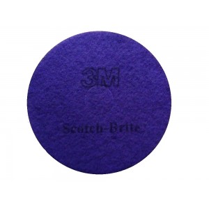 Пад полірувальний 3М білий d430мм Scotch-Brite Sienna по догляду за мармуровими підлогами і терраццо