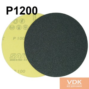 SAIT P1200 d125   Наждачний папір для мармуру