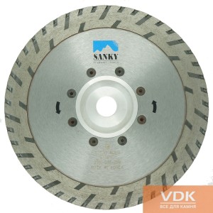  Sanky d230 Корея Диск алмазний відрізний з флянцем