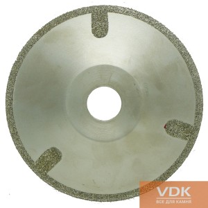Алмазний колоріз для мармуру (увігнутий) d125 