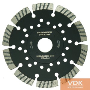 SINTERED TURBO SIGMENTED d125 Диск алмазний відрізний 