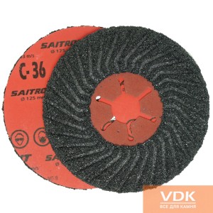 SAITRON d125 C36 Шліфувальний абразивний напівжорсткий диск