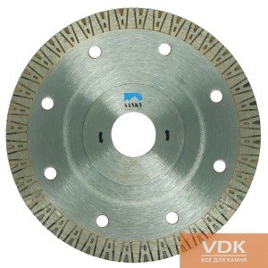  Sanky d125 Turbo Алмазний відрізний диск тонкий Корея