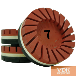 Алмазні полірувальні шарошки для граніту GK7 Klindex 3шт