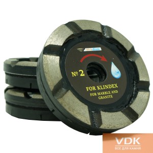 for Klindex №2 Алмазні шліфувальні шарошки 3шт