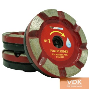 for Klindex №1 Алмазні шліфувальні шарошки 3шт