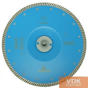  SPIRAL TURBO з фланцем d230 Диск алмазний відрізний для граніту