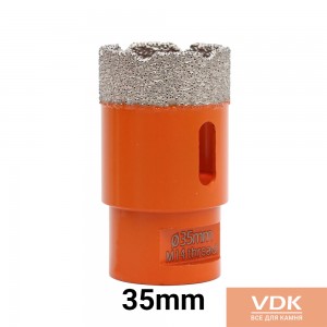 Сверло вакуумное d35 Orange color