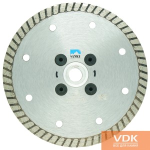 Sanky d125 Корея Диск алмазний відрізний "Турбо" з флянцем
