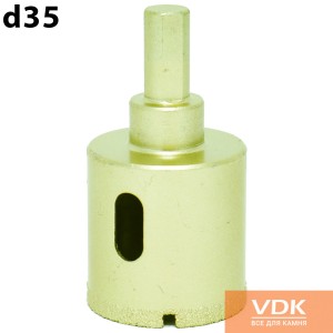 Сверло вакуумное d35 дрель