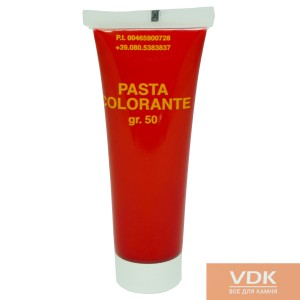 Red PASTA COLORANTE 50ml ILPA Червоний Барвник для клею
