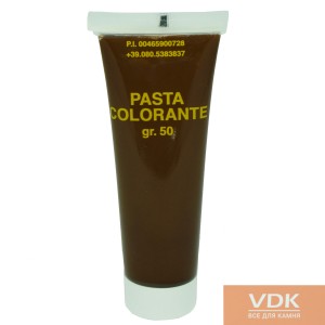 Brown PASTA COLORANTE 50ml ILPA Коричневий барвник для клею