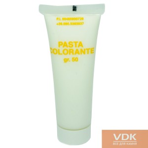 White PASTA COLORANTE 50ml ILPA Білий Барвник для клею