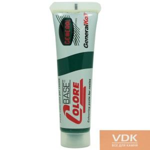 BASE COLORE Green 50ml GENERAL Зелений l  Барвник для клею