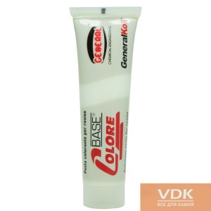 BASE COLORE White 50ml GENERAL Білий  Барвник для клею