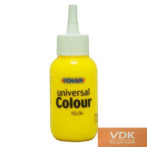Yellow TENAX UNIVERSAL COLOUR 75ml Барвник для клею жовтий