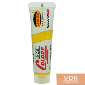 BASE COLORE Yellow 50ml GENERAL Жовтий Барвник для клею