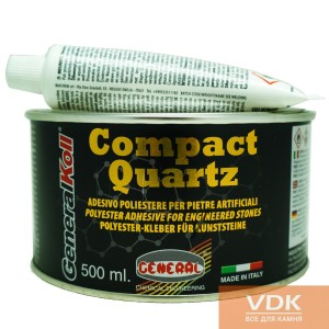 Compact Quartz 500ml General Полиэстеровый двухкомпонентный клей для кварца 