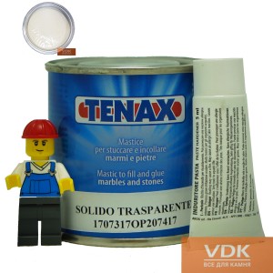 Solido Paglerino 0.125L Tenax Полиэфирный двух-компонентный клей (бежевый 0,2кг) 