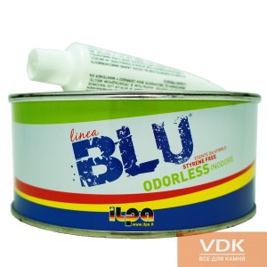 BLU LINE paglierino JOLLY 1L  Двухкомпонентная мастика на основе  акриловых и метакриловых растворителей (светло-бежевый 1л)