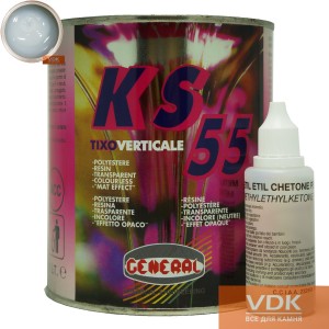 KS55 verticale 1L General Клей полиэфирный густой прозрачно-молочный