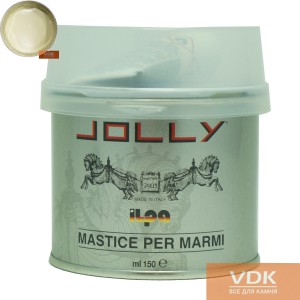 Tixo Paglierino 0.15L  JOLLY Полиэфирный двух-компонентный клей   (светло-бежевый 0.165кг)
