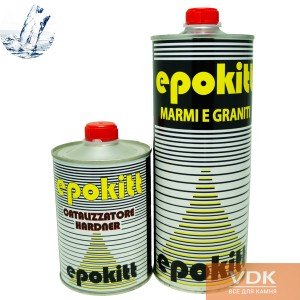  Epokitt ilpa 2 + 1 FLUID 1,5kg Епоксидна дуже рідка смола прозора
