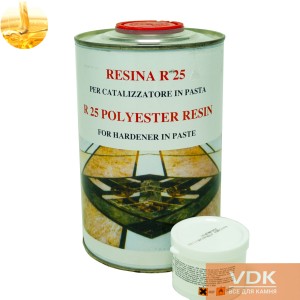 R25 Liquido1L JOLLY Жидкий полиэфирный клей для мрамора, гранита 