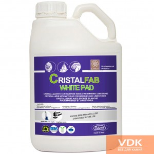 CRISTALFAB WHITE PAD 5L Кристаллизатор для мрамора