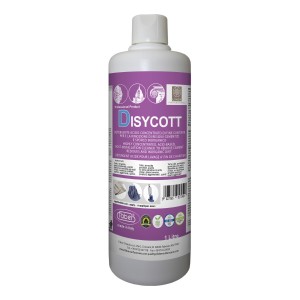 DISYCOTT 1L - засіб для видалення залишків цементу і неорганічних забруднень