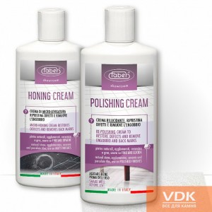 РЕСТАВРАЦІЙНИЙ КОМПЛЕКТ = HONING CREAM + POLISHING CREAM