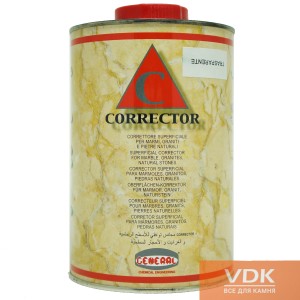 CORRECTOR 1L GENERAL засіб для вирівнювання кольору для мармуру, граніту