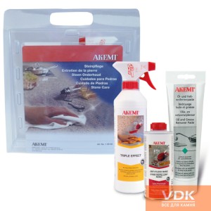 Stone Care Set Akemi Засоби по догляду за каменем
