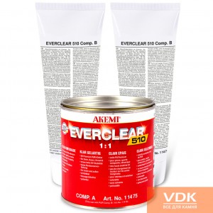 Everclear 510 knifegrade Akemi гелеобразную 2-компонентний поліуретановий клей